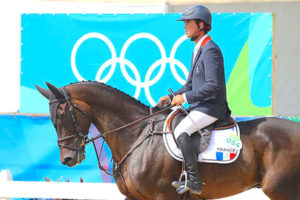 Mardi 09 Août 2016;Rio De Janeiro;RIO 2016 - CONCOURS COMPLET ;SCOOPDYGA - COSTABADIE Pierre  - Jeux Olympiques / Olympics games  Sports equestres Deodoro Equestrian centre Jumping test  09/08/2016  Mathieu LEMOINE (FRA). BART L