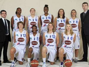 L'équipe de Basket Landes championne