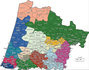 landes carte