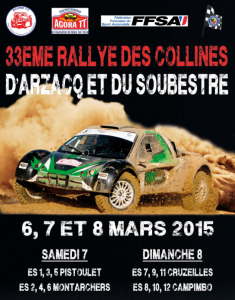 RALLYE ARZACQ AFFICHE