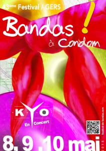 BANDAS CONDOM AFFICHE