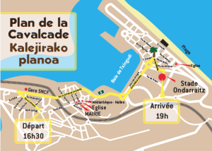 HENDAYE FETE BASQUE PLAN