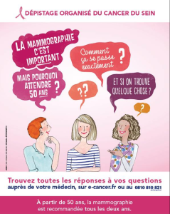 OCTOBRE ROSE 65 AFFICHE