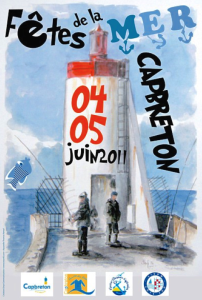 CAPBRETON FETE DE LA MER AFFICHE