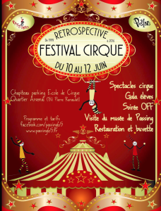 PASSING CIRQUE AFFICHE