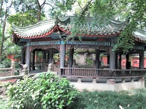 Monastère zen de Chengdu : Kiosque