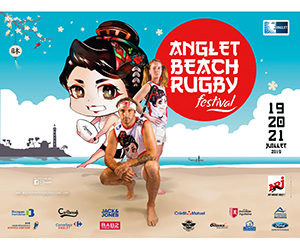 Anglet Beach Rugby Festival les 19,20 et 21 juillet 2019