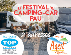 Les festival du camping-car à Pau du 14 au 21 septembre 2019